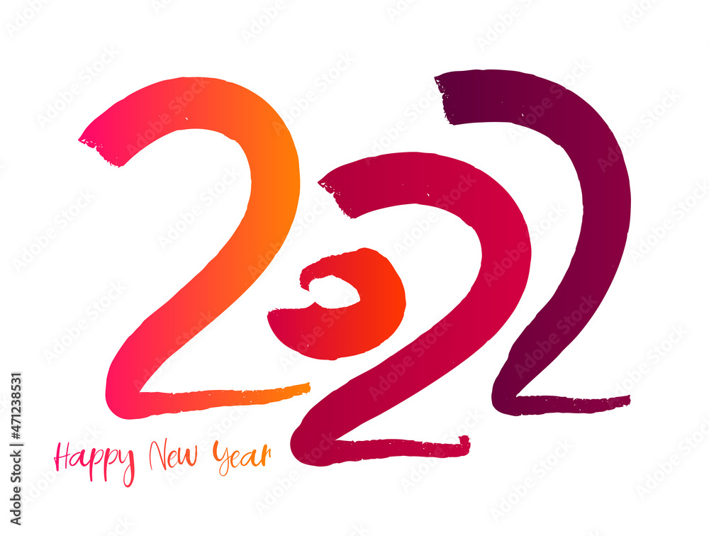 Happy new year 2022, New Year's card. Cover of business diary for 2022. Brochure design template, banner concept background Happy new year 2022, New Year's card. Cover of business diary for 2022. Brochure design template, banner concept background
