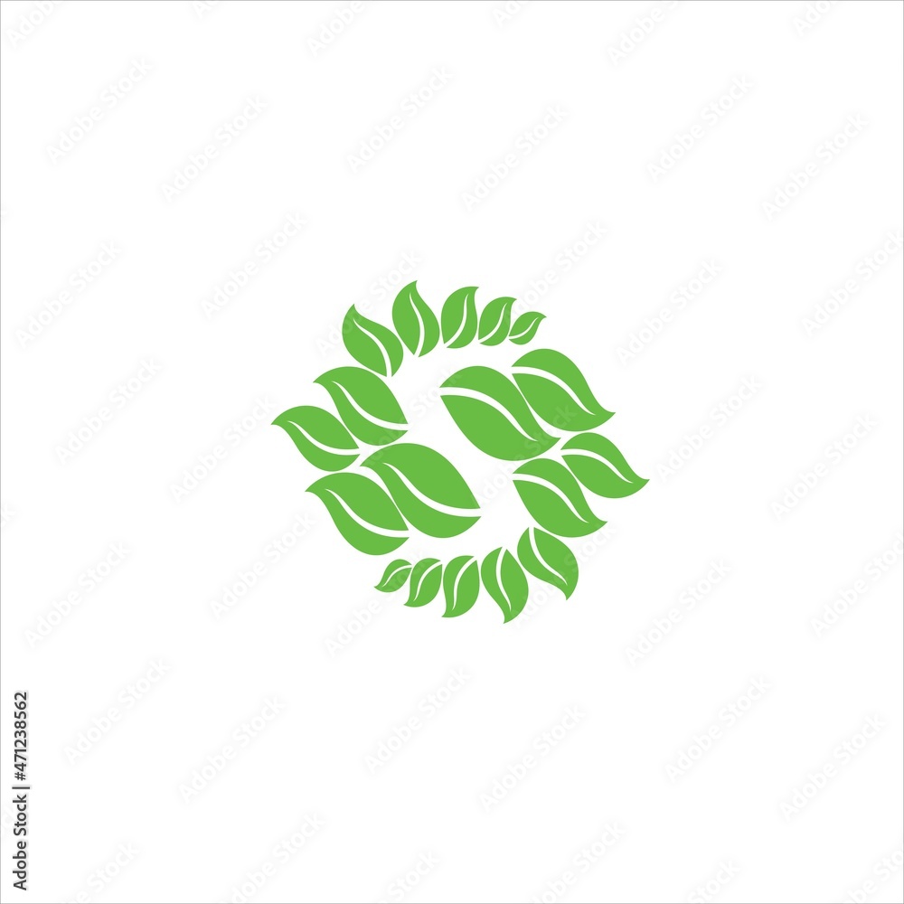 initials s logo vector template leaf initials s logo vector template leaf