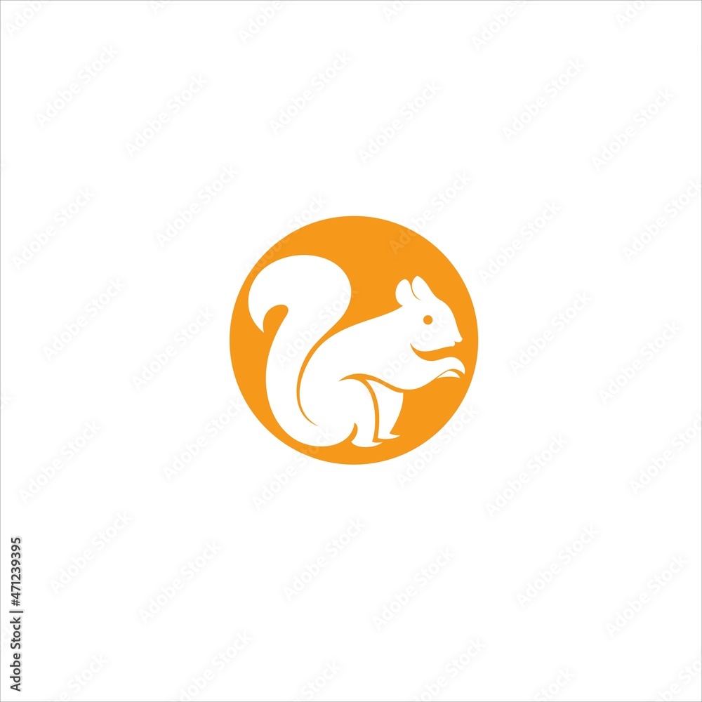 squirrel logo vector template emblem squirrel logo vector template emblem