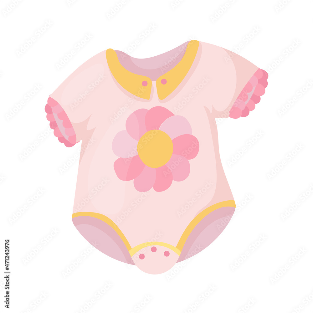 Baby 1pcs Cartoon Print Pattern Long Sleeved Cotton Triangle bodysuit With Hat