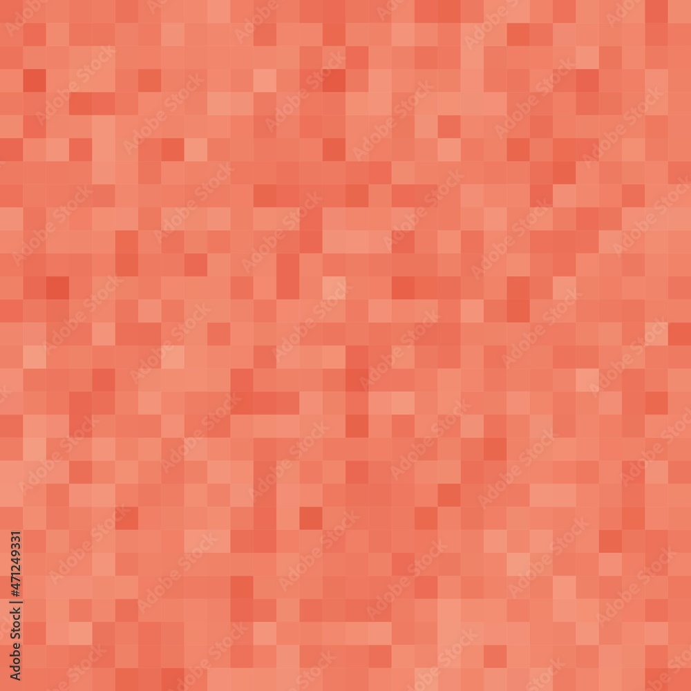 Abstract orange mosaic background. Squares pattern pixel art. Vector illustration. Abstract orange mosaic background. Squares pattern pixel art. Vector illustration.