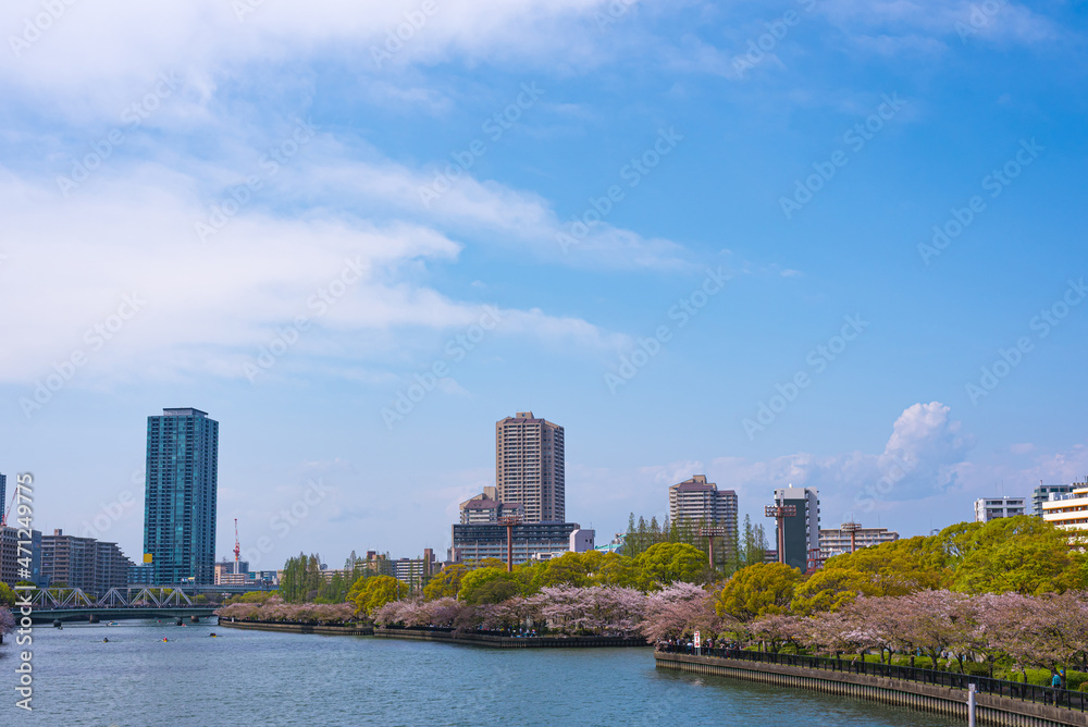 Fototapeta premium 都市景観