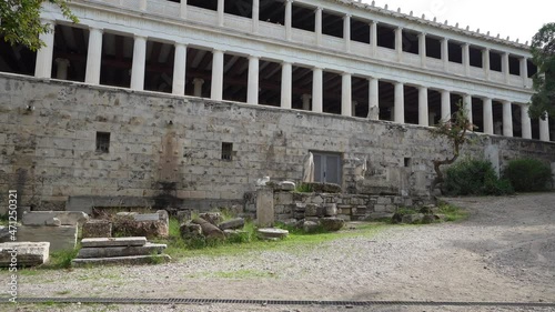 The ancient Agora in Athens, Greece photo