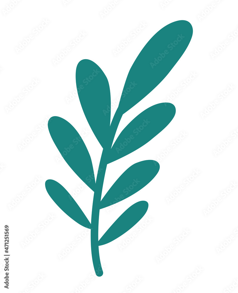 Fototapeta premium green branch design