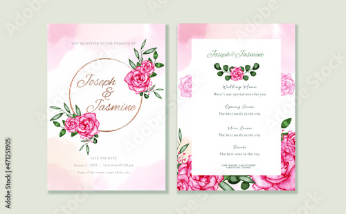 Wedding invitation