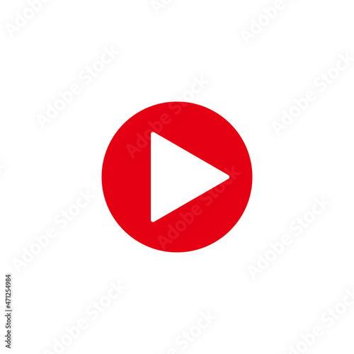 Free Download play media icon vector illustration sign - GFXLoad