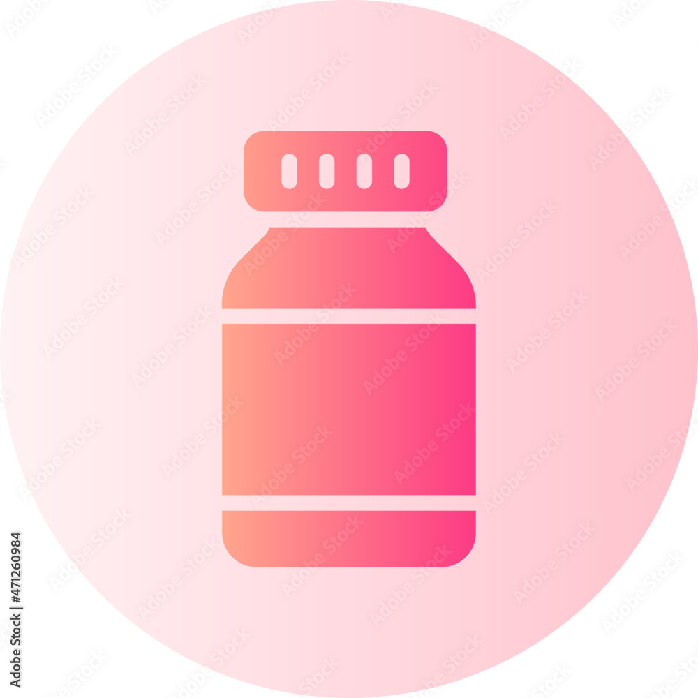 protein powder gradient icon protein powder gradient icon