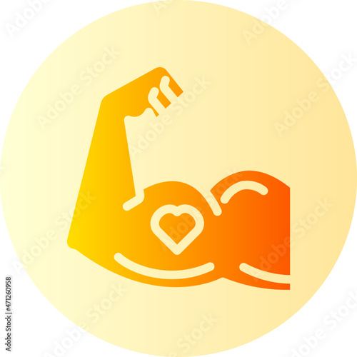 love gradient icon