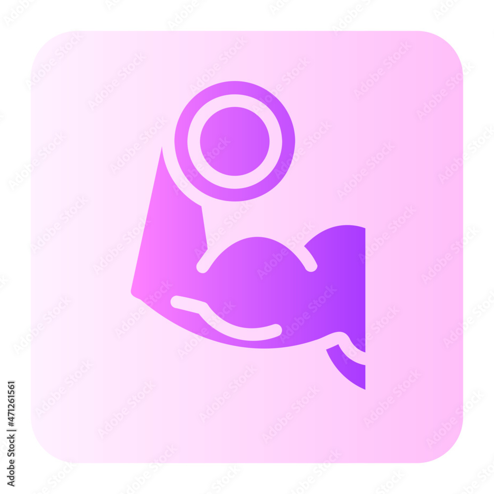 Arm gradient icon Arm gradient icon