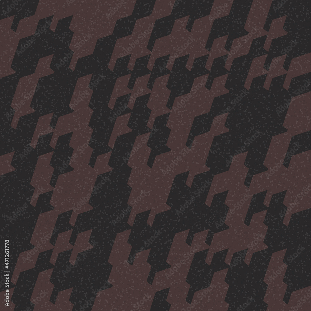 Fototapeta premium Abstract Geometric Pattern generative computational art illustration