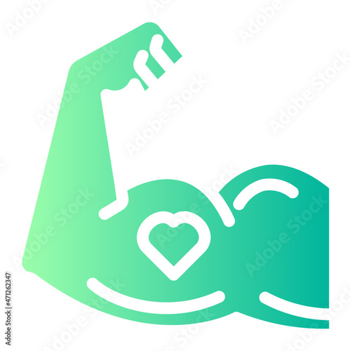 love gradient icon