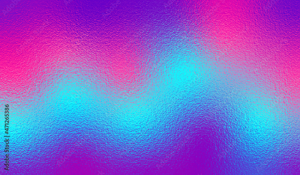 Multicolored background. Social media style. Colored waves gradient. Network concept. Modern color texture. Neon wavy colors for video, audio wallpaper. Multicolor abstract metallic backdrop. Vector - obrazy, fototapety, plakaty 