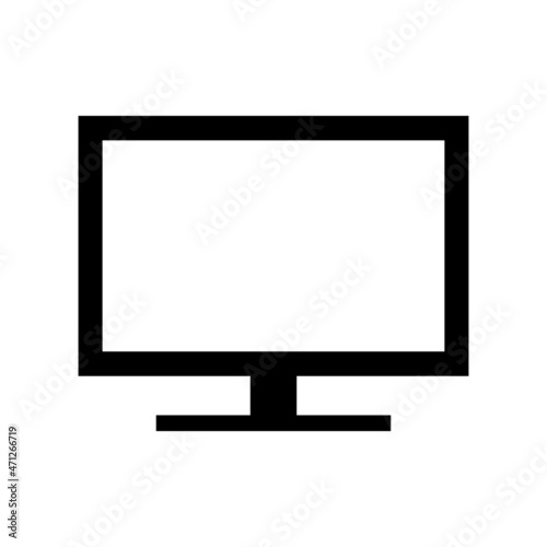monitor icon for web design