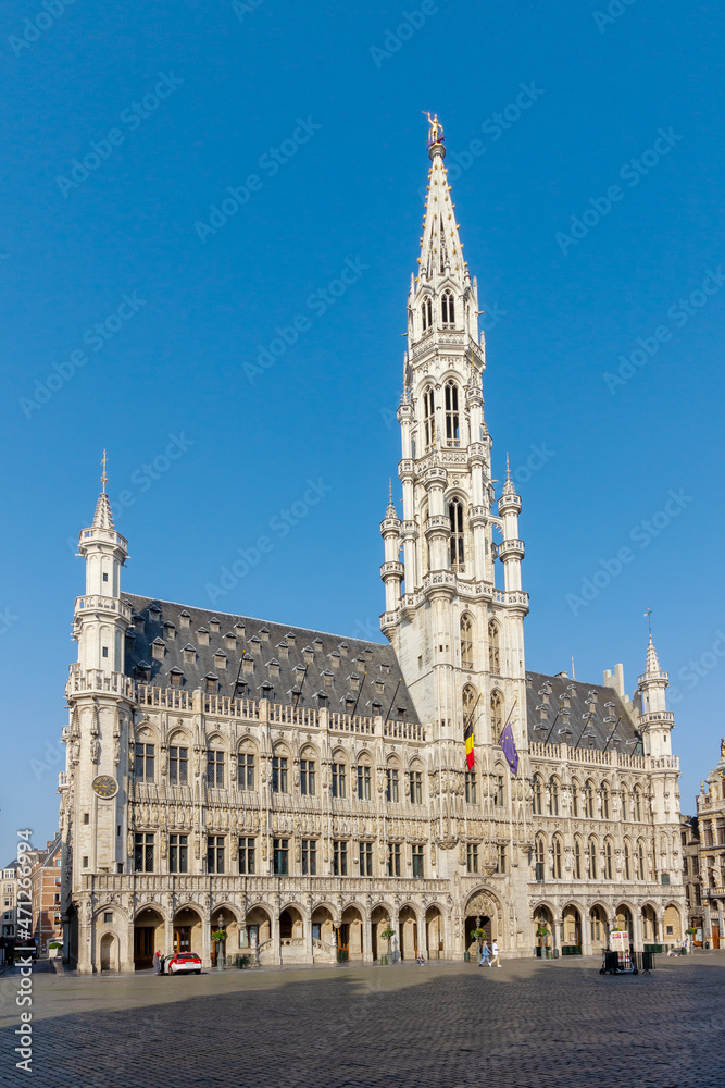 Das Rathaus in der Hauptstadt von Belgien Brüssel