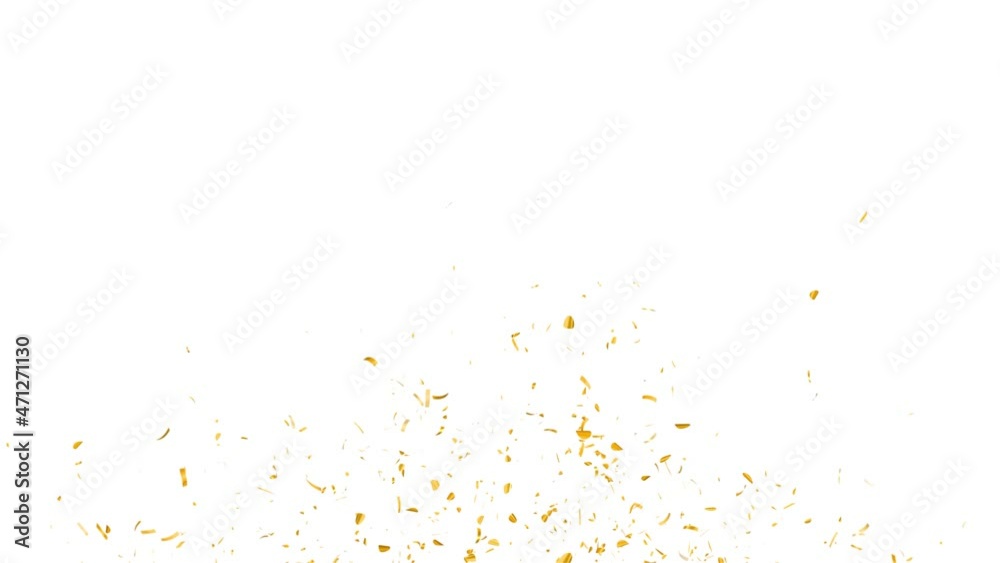 3 Different Gold Confetti Particles Pack. with Luma Matte Channel. 3 Different Gold Confetti Particles Pack. with Luma Matte Channel.