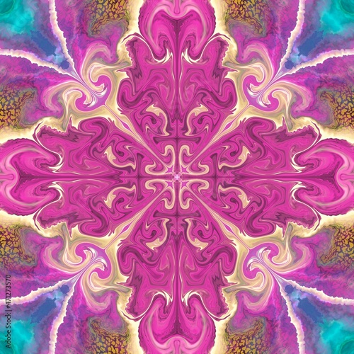 Seamless abstract surface pattern for fabric design, home decoration, wallpapers and digital backgrounds.