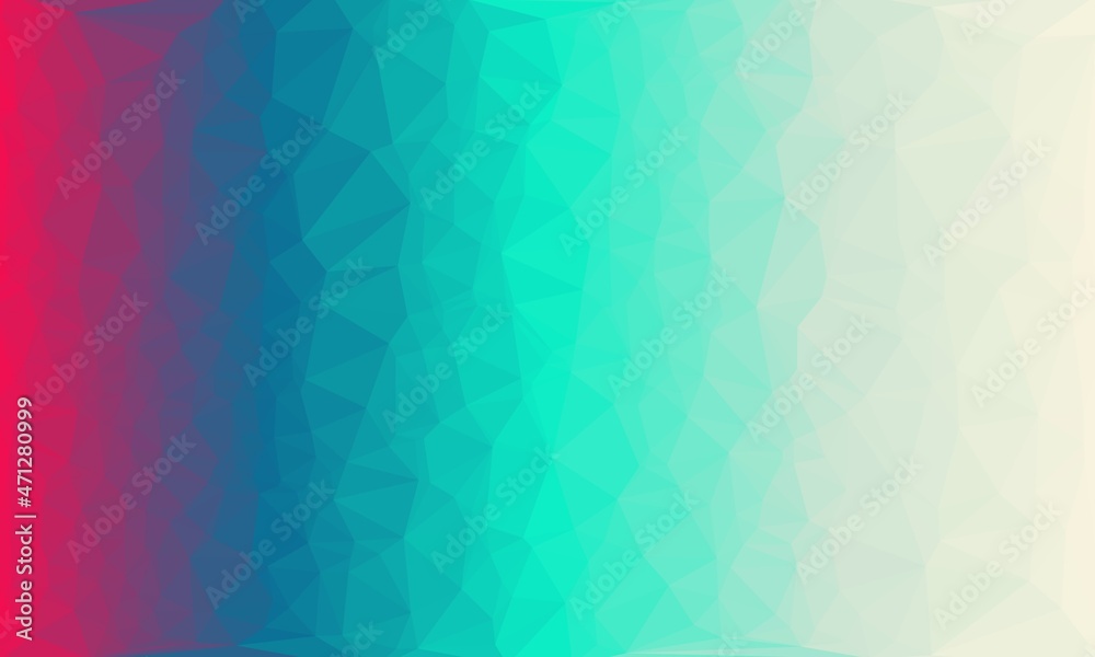 Fototapeta premium vibrant abstract geometric background with poly pattern