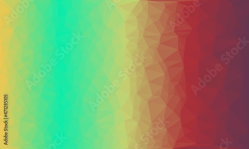 vibrant minimal multicolored polygonal background