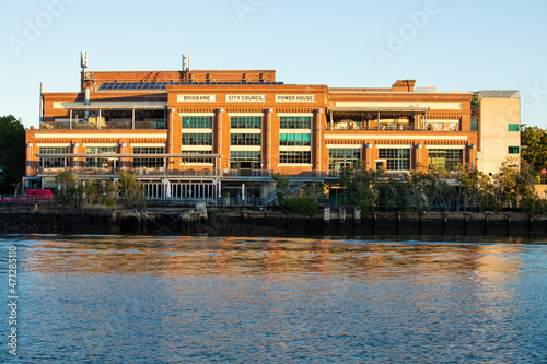 Brisbane Powerhouse venue building along the Brisbane River