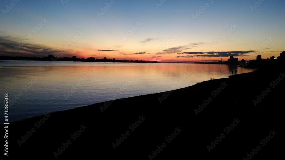 Naklejka premium River bank