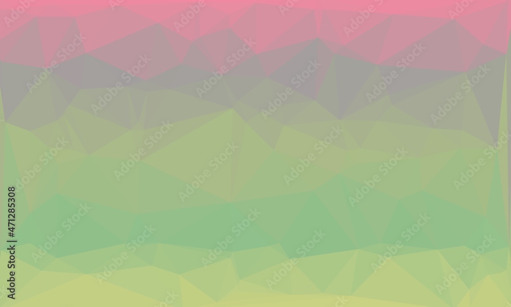 Obraz premium vibrant creative prismatic background with polygonal pattern