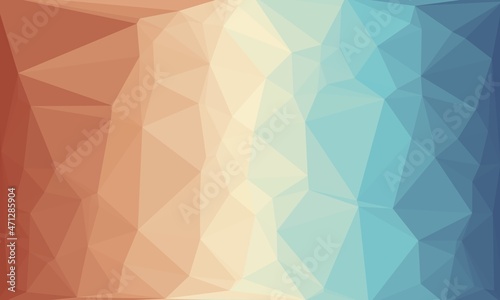 vibrant minimal multicolored polygonal background