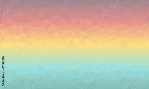 vibrant colorful geometric background with mosaic design © LIGHTFIELD STUDIOS