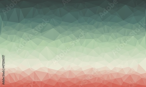 vibrant abstract multicolored background with poly pattern