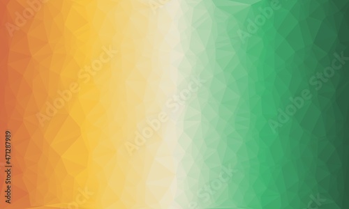 Wallpaper Mural vibrant minimal multicolored polygonal background Torontodigital.ca
