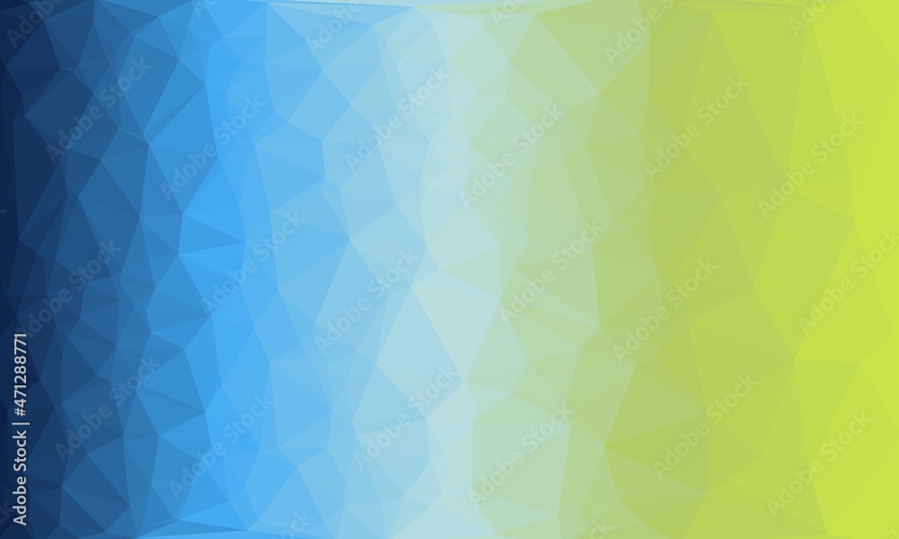 Obraz premium vibrant minimal multicolored polygonal background