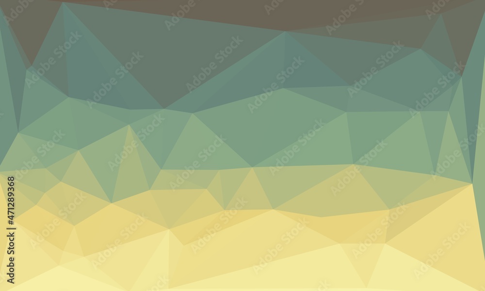 Obraz premium vibrant minimal multicolored polygonal background