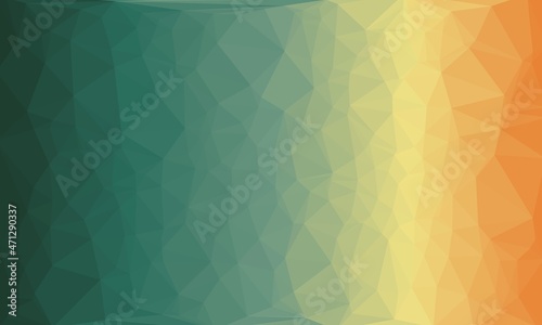 vibrant colorful geometric background with mosaic design