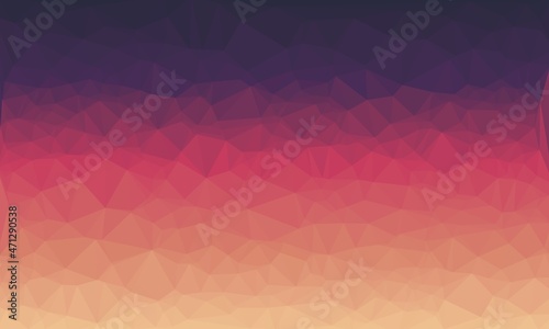 vibrant abstract multicolored background with poly pattern