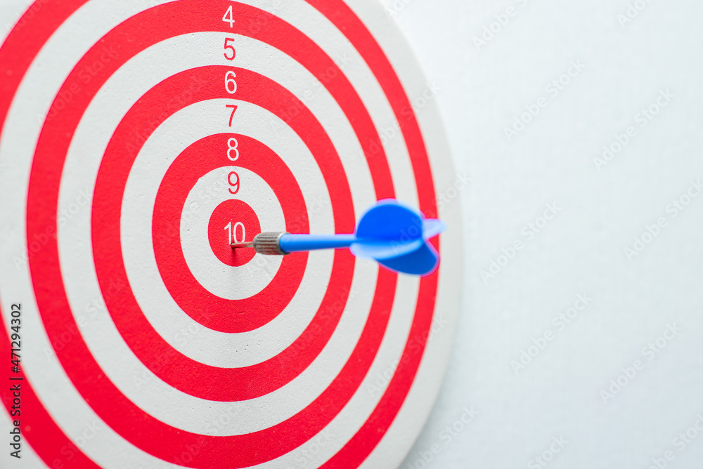 dartboard with arrow. creative concept idea for success with focus point on target to the winner in business with strategy management aim to leadership. dartboard with arrow. creative concept idea for success with focus point on target to the winner in business with strategy management aim to leadership.