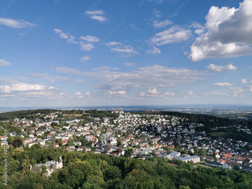 view of the city