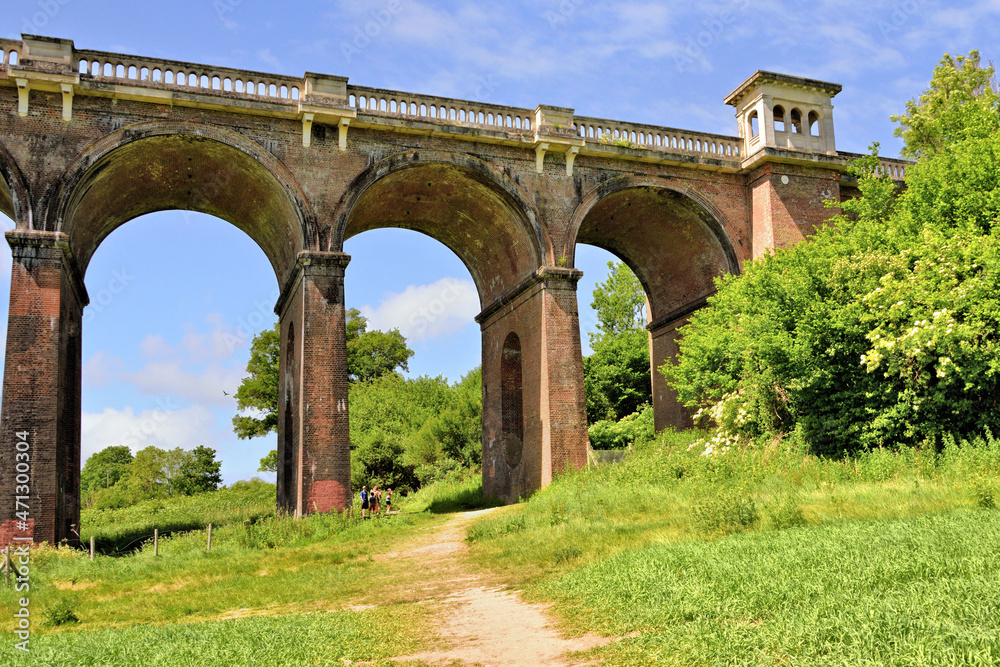 The Northern End of the Ouse Valley Viaduct in Sussex