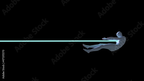 laser affected person