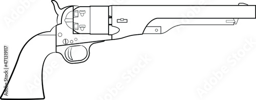 Black powder revolver