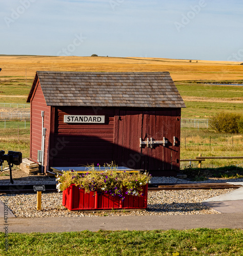 The Village of Standard in Wheatland County Alberta Canada photo