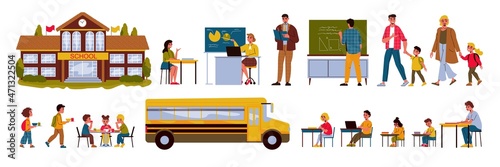 School And Study Set