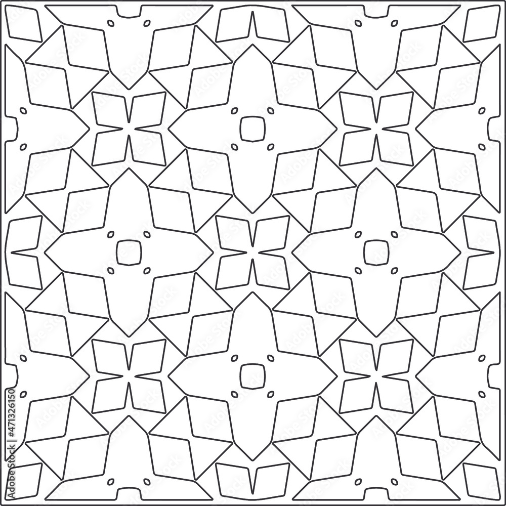 Abstract illustration in Line Art style.Black pattern for wallpapers and backgrounds.
Abstract illustration in Line Art style.Black pattern for wallpapers and backgrounds.