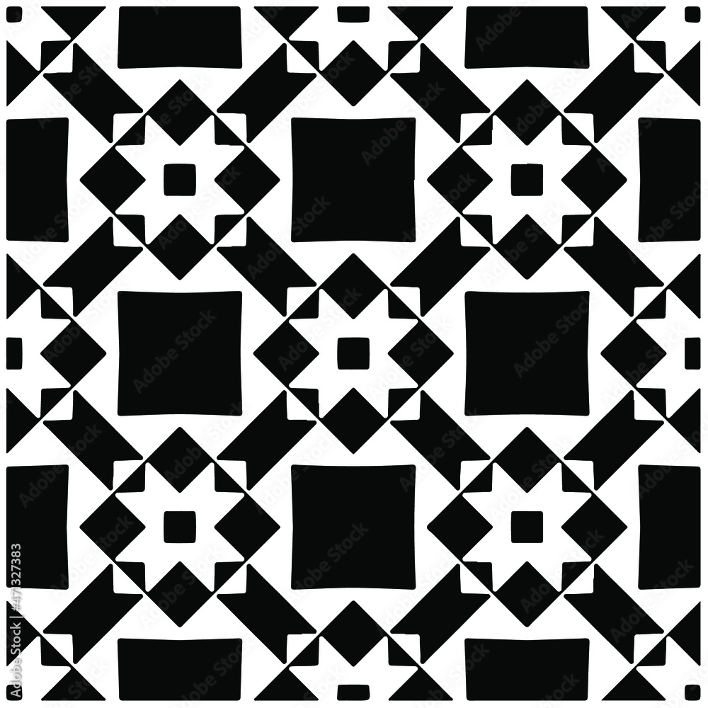 Black and white seamless geometric Pattern for fashion, fabric, apparel dress, textile, background, wallpaper, digital printing. Black and white seamless geometric Pattern for fashion, fabric, apparel dress, textile, background, wallpaper, digital printing.