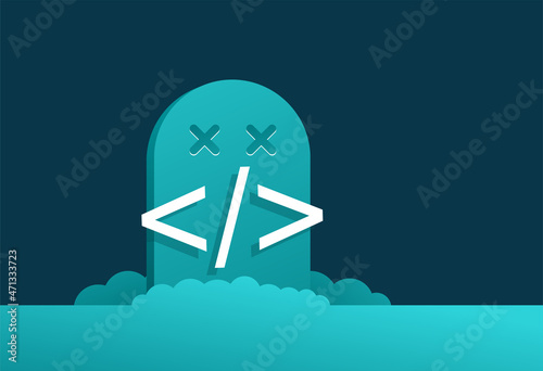 Dead programming language - dated software