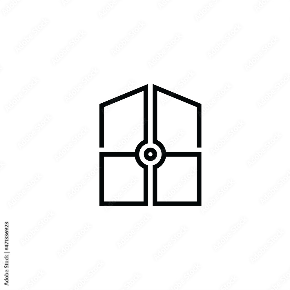 a g logo vector template window a g logo vector template window