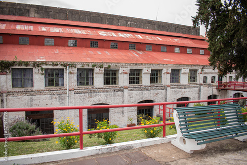 Exterior of the Frigorífico Anglo, converted into a museum in Fray Bentos, Uruguay photo