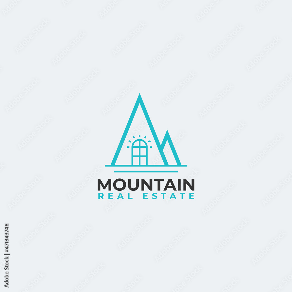 Mountain Real Estate Versatile Logo