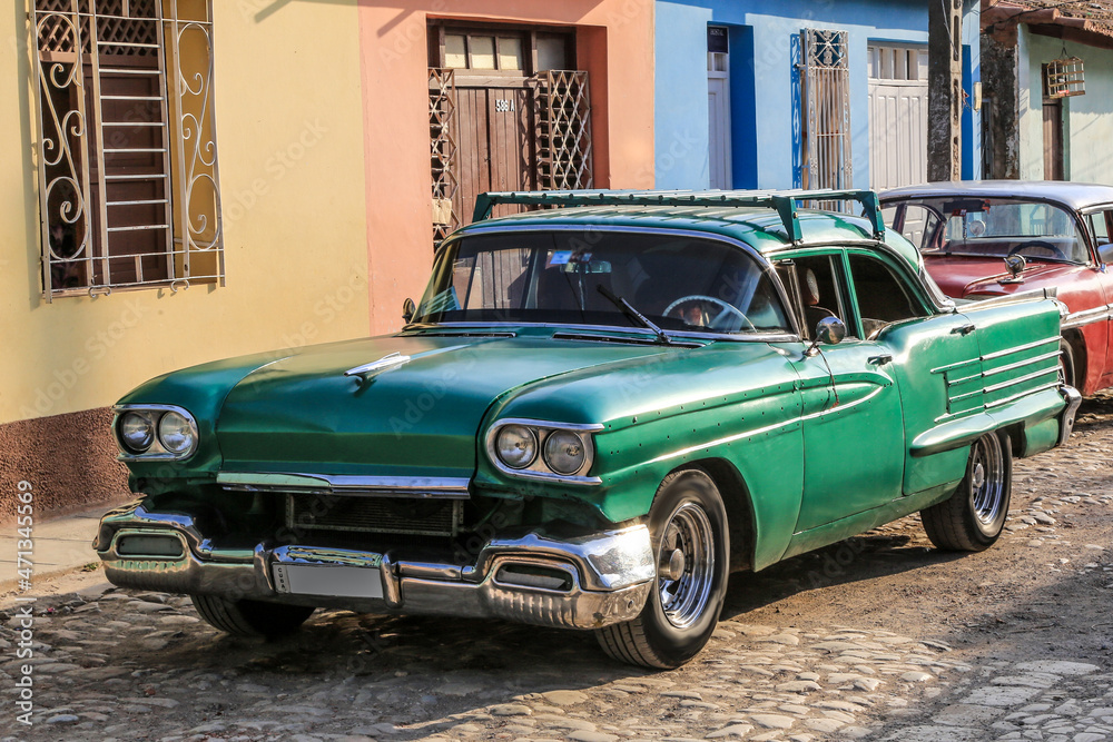 Wunderschöner Oldtimer auf Kuba (Karibik)