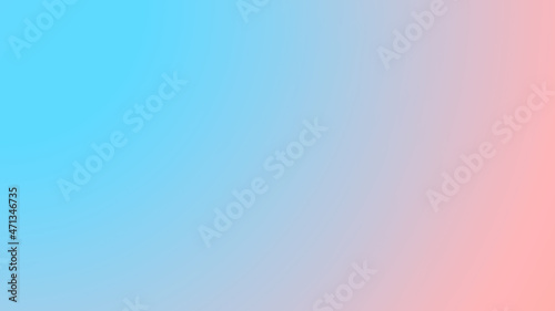 Pink and cyan gradient blurred abstract background