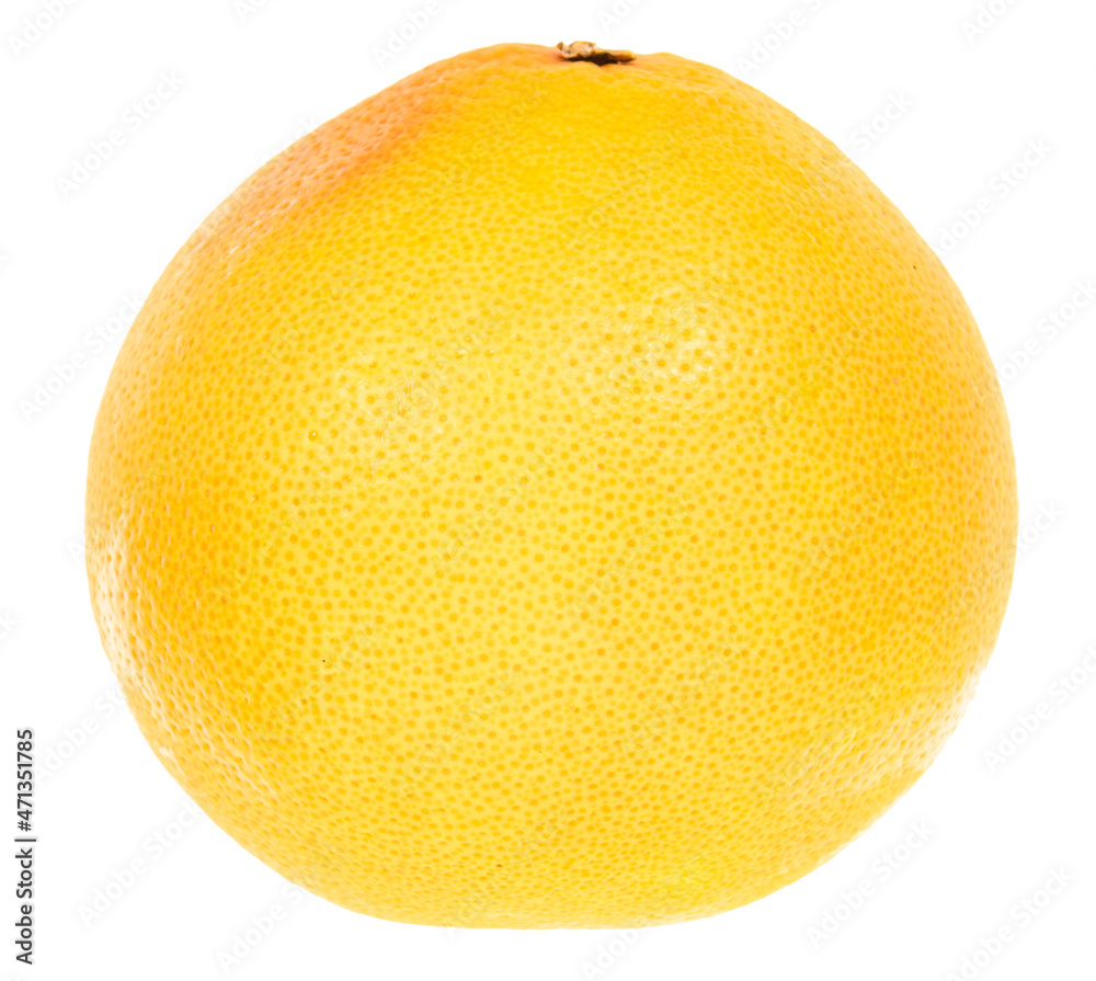 Grapefruit isolated on white background