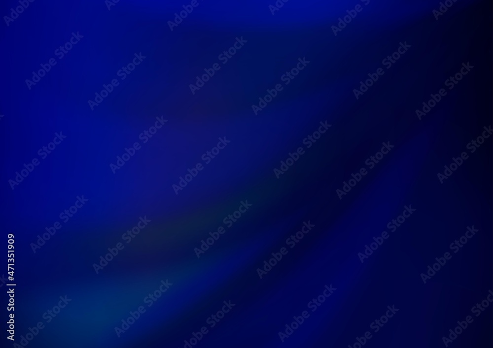 Dark BLUE vector abstract bright template. Dark BLUE vector abstract bright template.
